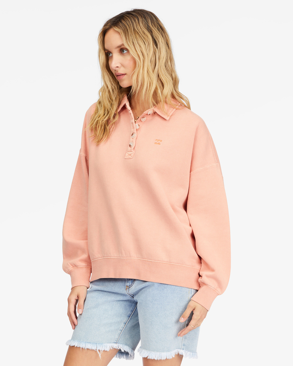 3 Lost Time - Sweatshirt for Women Pink F3FL20BIF2 Billabong