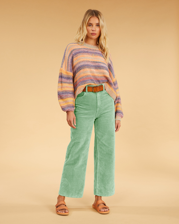 1 Under The Influence - Trui voor Dames Purple F3JP15BIF2 Billabong