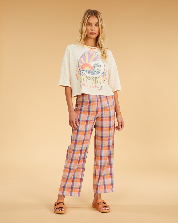 1 Salty Blonde Still Salty - T- Shirt f&uuml;r Frauen Weiss F3KT09BIF2 Billabong