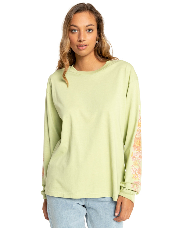 0 Heartbreaker - Camiseta de Manga Larga para Mujer Verde F3LS15BIF2 Billabong