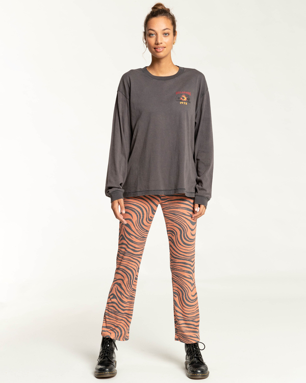 2 Tiger Night - Long Sleeve T-Shirt for Women  F3LS17BIF2 Billabong