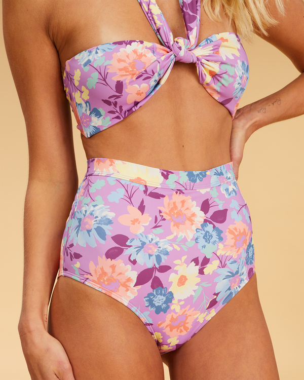 5 Salty Blonde Halleys Garden High Waist - Bas de bikini pour Femme Marron F3SB11BIF2 Billabong