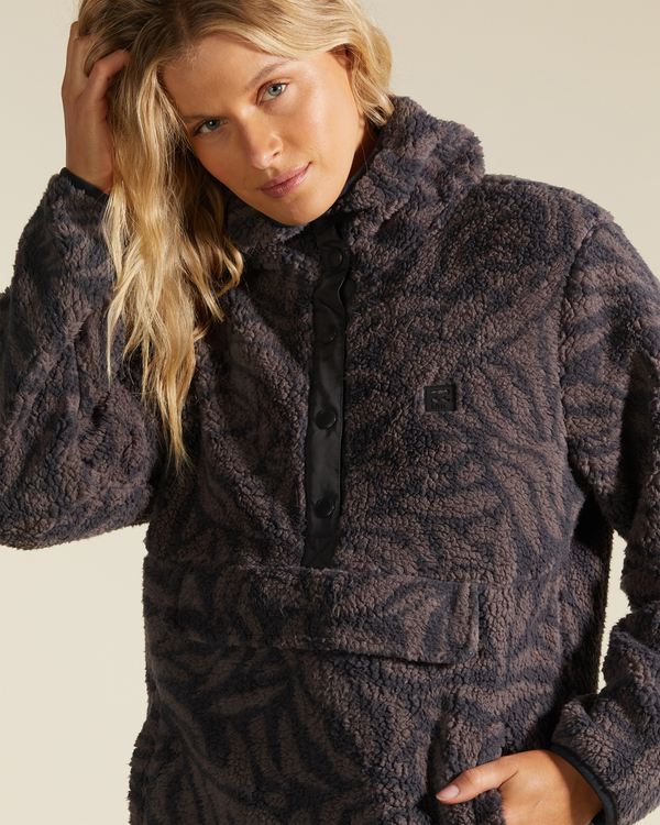 6 Switchback - Polar de cuello alto para Mujer Negro F3WA12BIF2 Billabong