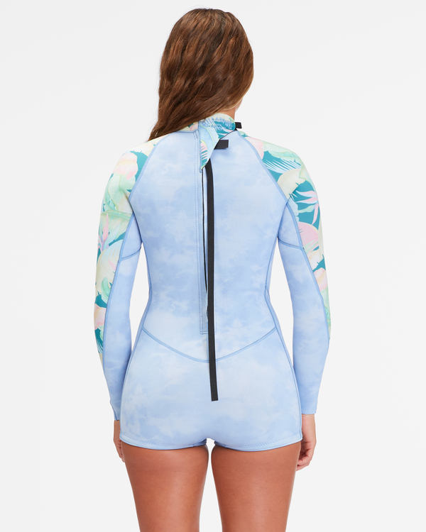 2 2mm Spring Fever - Muta estiva a maniche lunghe da Donna Blue F42F13BIF2 Billabong