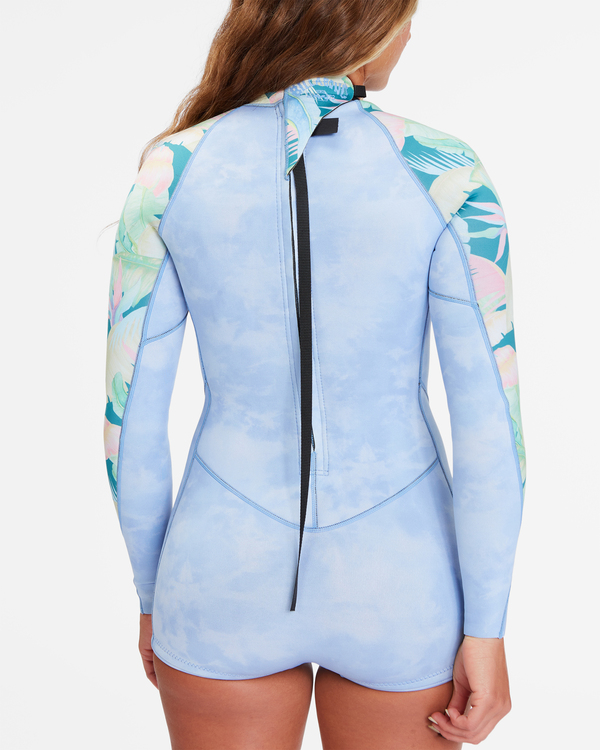 3 2mm Spring Fever - Muta estiva a maniche lunghe da Donna Blue F42F13BIF2 Billabong