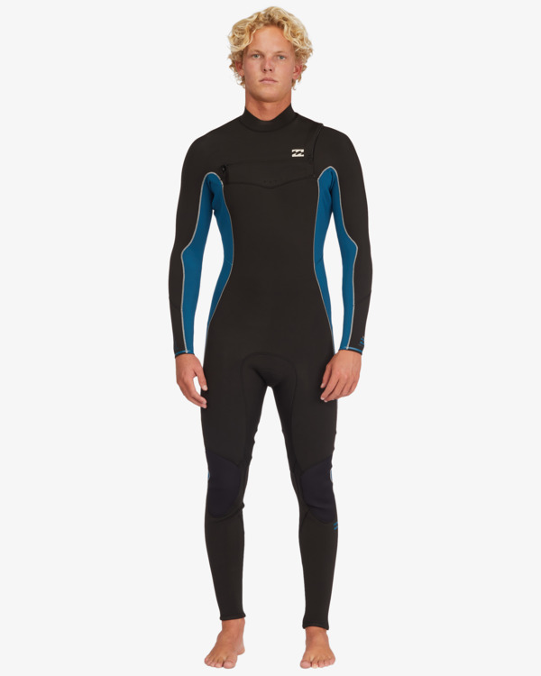 9 3/2mm Absolute 2022 - Muta con zip sul petto da Uomo Green F43M23BIF2 Billabong
