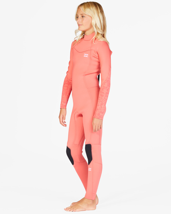 1 4/3 Synergy - Back-Zip-Neoprenanzug für Mädchen Rot F44G40BIF2 Billabong