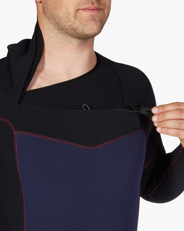 6 4/3mm Revolution - Combinaison de surf zip poitrine pour Homme Bleu F44M15BIF2 Billabong