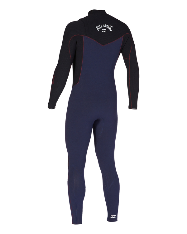 12 4/3mm Revolution - Combinaison de surf zip poitrine pour Homme Bleu F44M15BIF2 Billabong