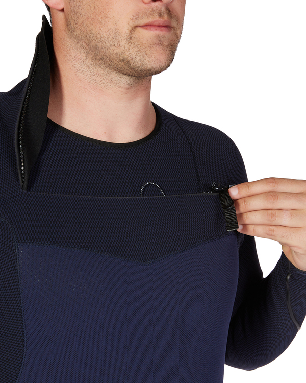 13 4/3mm Furnace Comp 2022 - Combinaison de surf zip poitrine pour Homme Bleu F44M46BIF2 Billabong