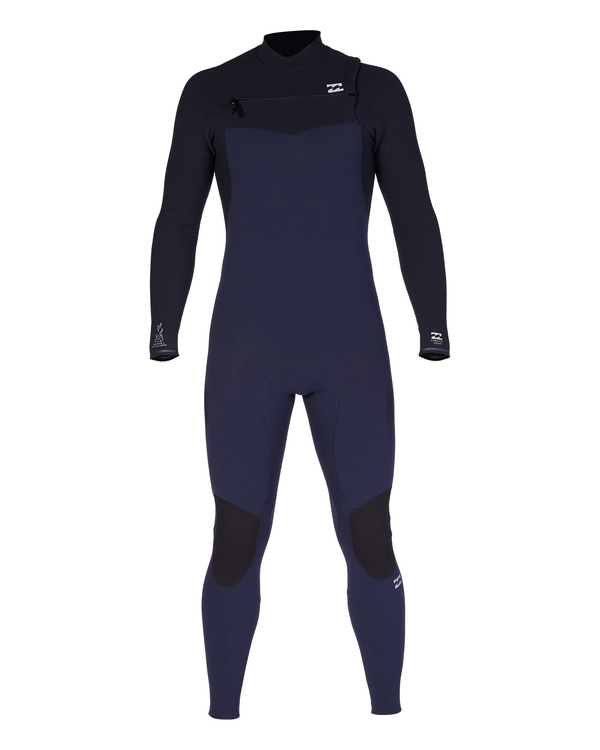 10 4/3mm Furnace Comp 2022 - Combinaison de surf zip poitrine pour Homme Bleu F44M46BIF2 Billabong