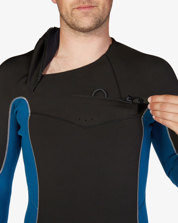 6 5/4mm Absolute 2022 - Chest-Zip-Neoprenanzug f&uuml;r M&auml;nner Gr&uuml;n F45M25BIF2 Billabong