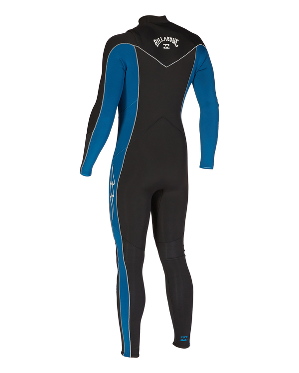 13 5/4mm Absolute 2022 - Chest-Zip-Neoprenanzug f&uuml;r M&auml;nner Gr&uuml;n F45M25BIF2 Billabong