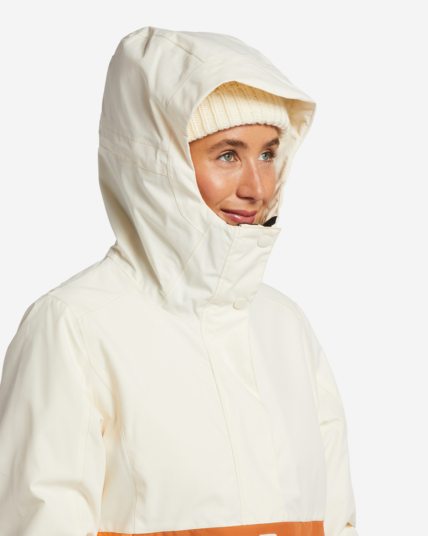 9 A/DIV Day Break - Funktionelle Schneejacke f&uuml;r Frauen Beige F6JF17BIF2 Billabong