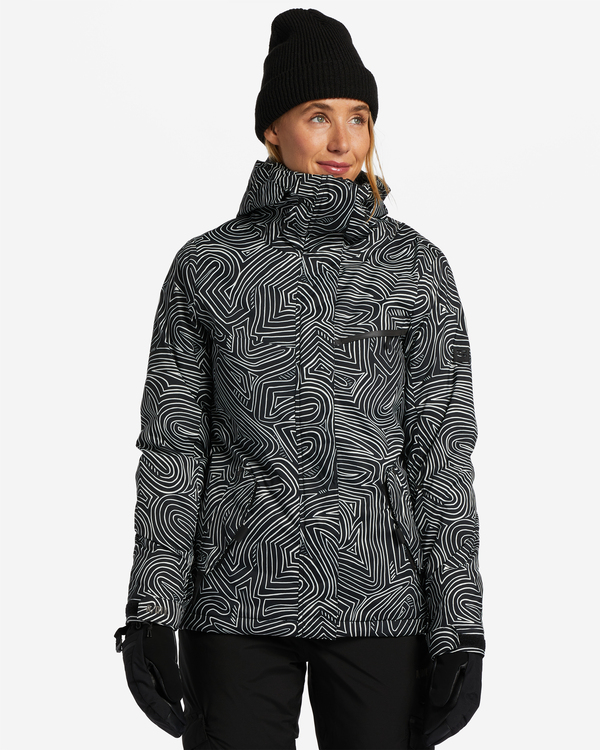 2 A/DIV Eclipse - Technical Snow Jacket for Women Black F6JF18BIF2 Billabong