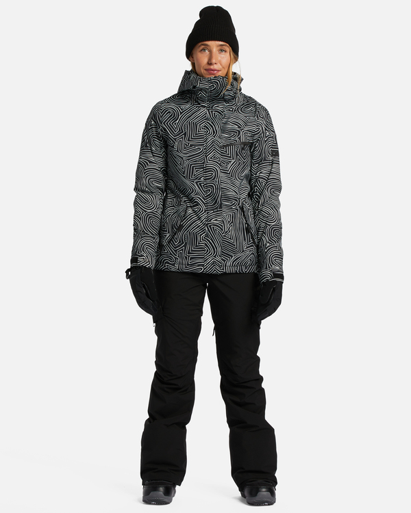 3 A/DIV Eclipse - Technical Snow Jacket for Women Black F6JF18BIF2 Billabong