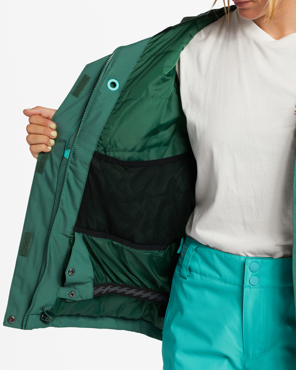 9 A/DIV Good Life - Chaqueta t&eacute;cnica snow para Mujer Verde F6JF20BIF2 Billabong