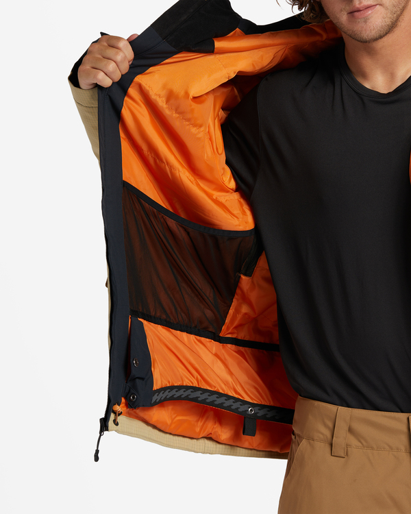 8 Outsider - Snow Jacket for Men Brown F6JM20BIF2 Billabong