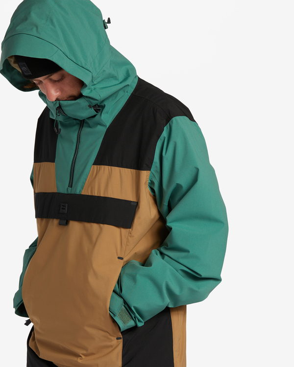 Men's anorak snowboard jacket sale