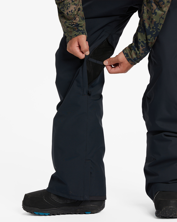 7 Outsider - Pantal&oacute;n de peto para nieve para Hombre Negro F6PM11BIF2 Billabong