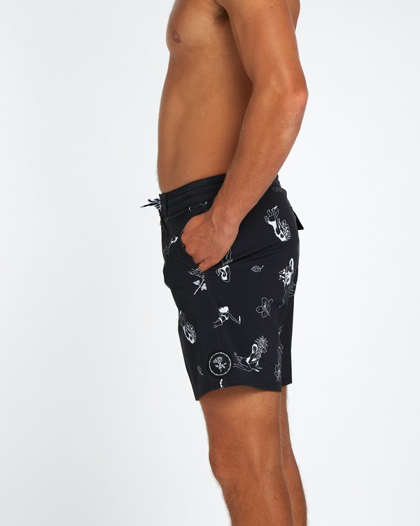 1 Sean Morris Lo Tides 17" Boardshort  H1BS24BIP8 Billabong
