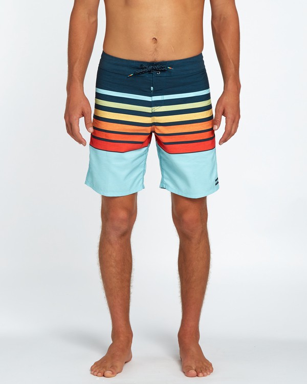 0 All Day Originals Stripe 18" Boardshorts  H1BS34BIP8 Billabong