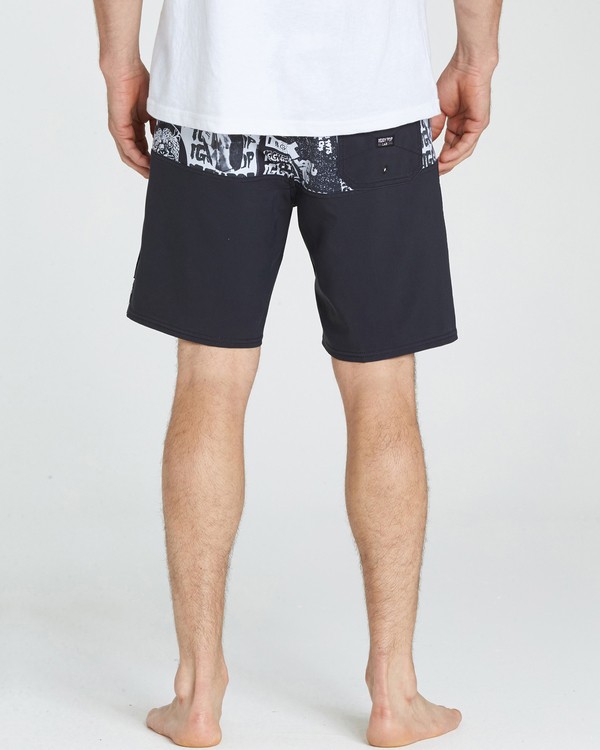 4 Fifty50 Poster Lo Tides 19" Boardshort  H1BS38BIMU Billabong