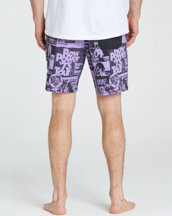 4 Sundays Poster Lo Tides 18 Boardshort  H1BS39BIMU Billabong