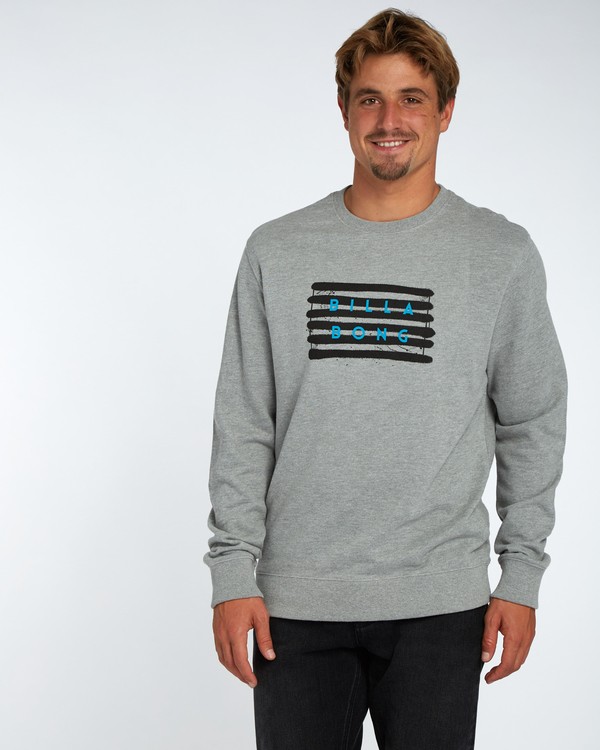 0 Spray Die Cut Crew Fleece  H1CR05BIP8 Billabong