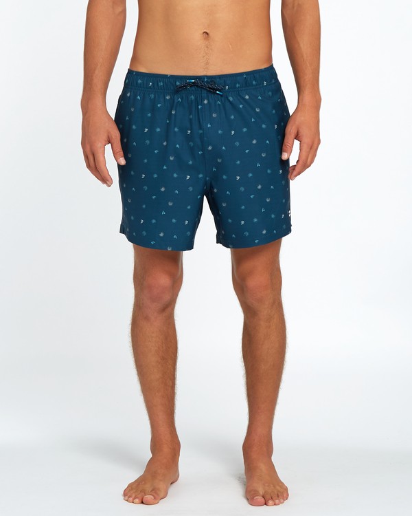 0 Never Surf Laybacks 16" Boardshorts Blue H1LB01BIP8 Billabong