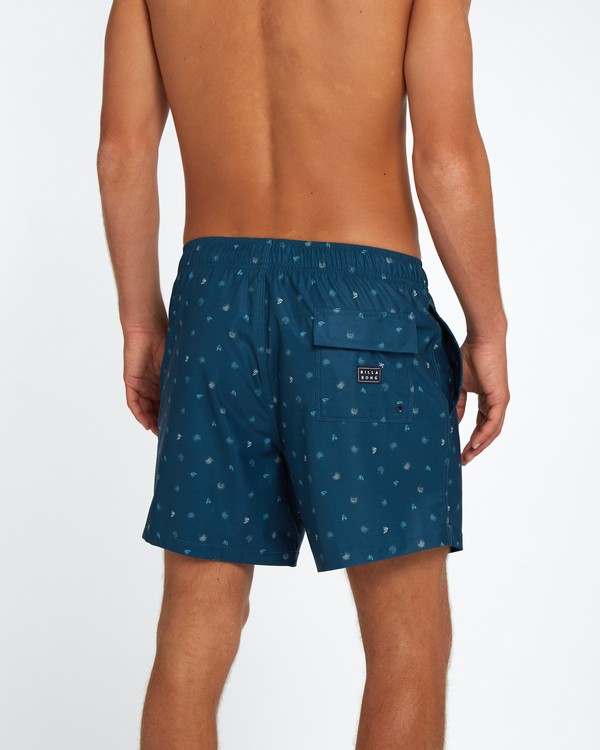1 Never Surf Laybacks 16" Boardshorts Blue H1LB01BIP8 Billabong