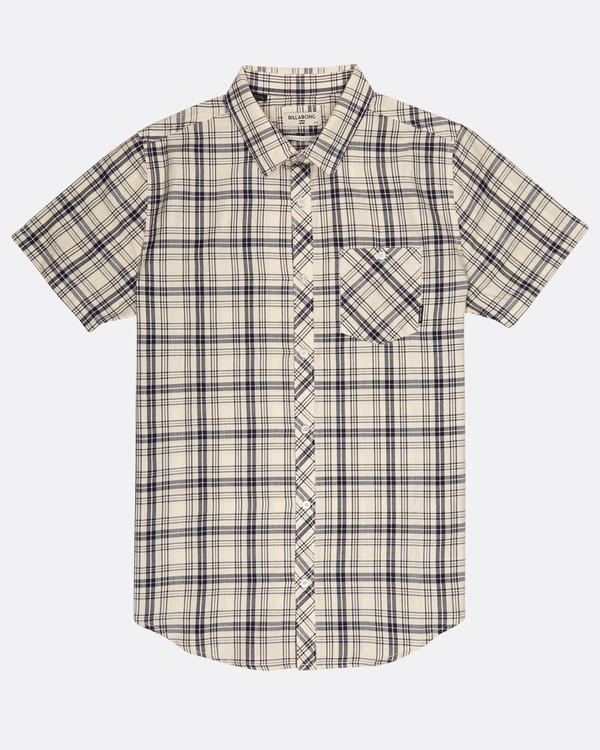 2 All Day Check Shirt Brown H1SH07BIP8 Billabong