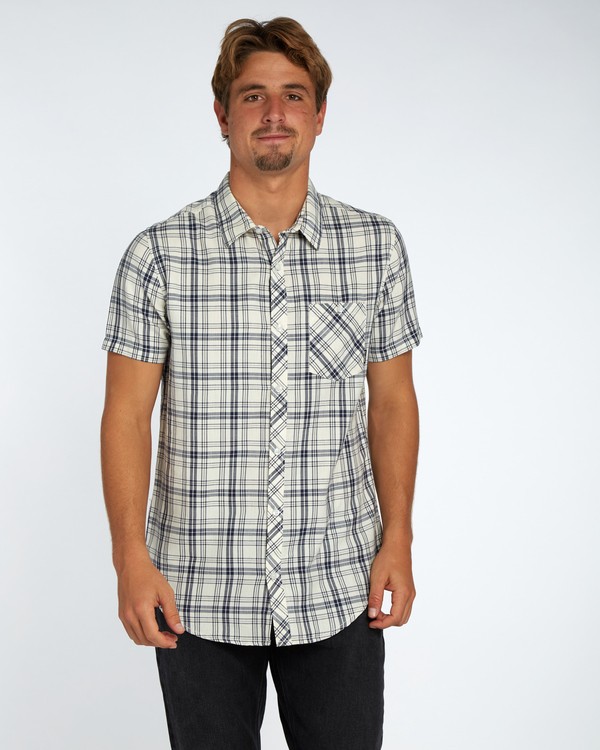 0 All Day Check Shirt Brown H1SH07BIP8 Billabong