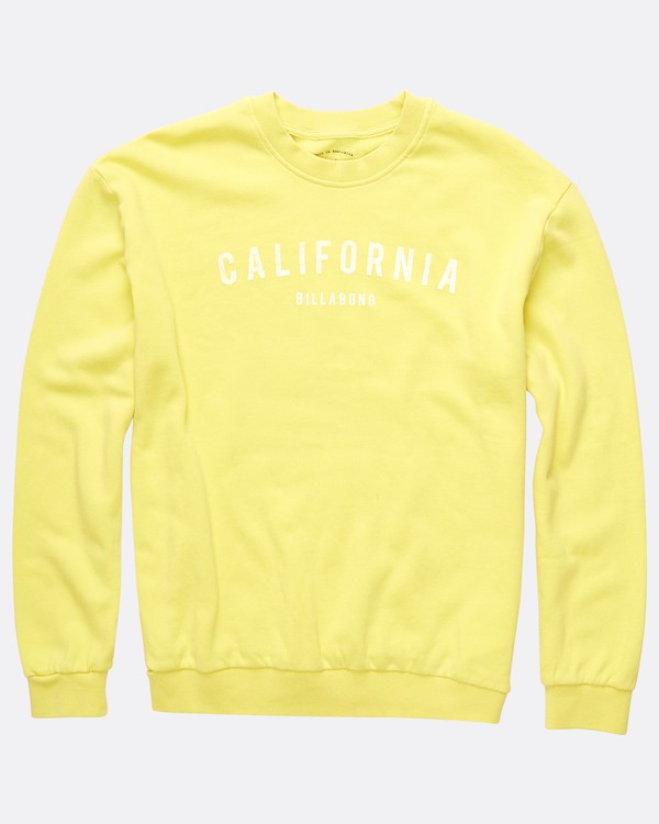 4 California Crew Sweatshirt Grau H3CR10BIMU Billabong