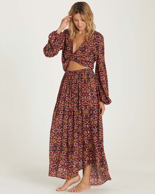 2 Sun Safari Maxi Skirt  H3SK02BIP8 Billabong