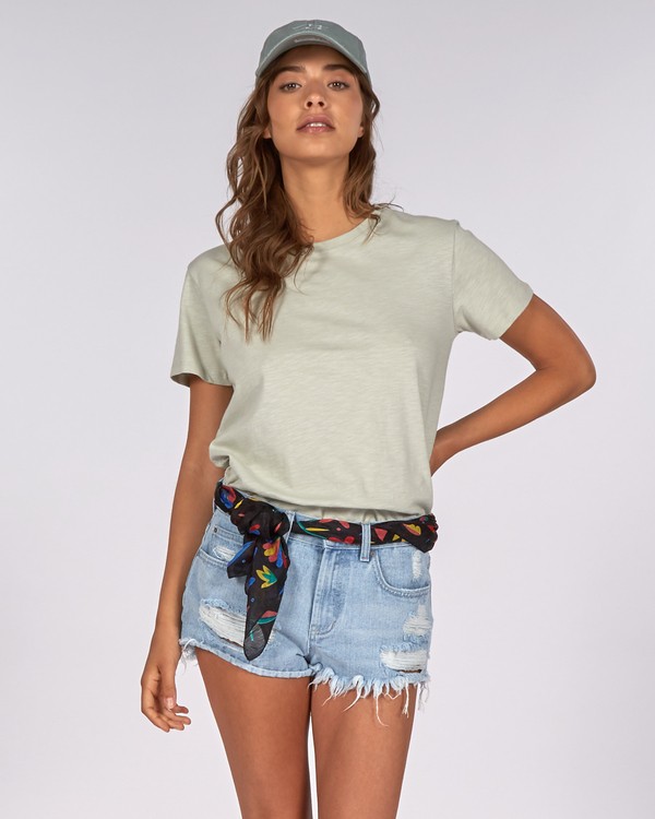0 Essential T-Shirt Vert H3SS01BIP8 Billabong