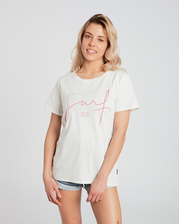 0 First T-Shirt Beige H3SS06BIP8 Billabong