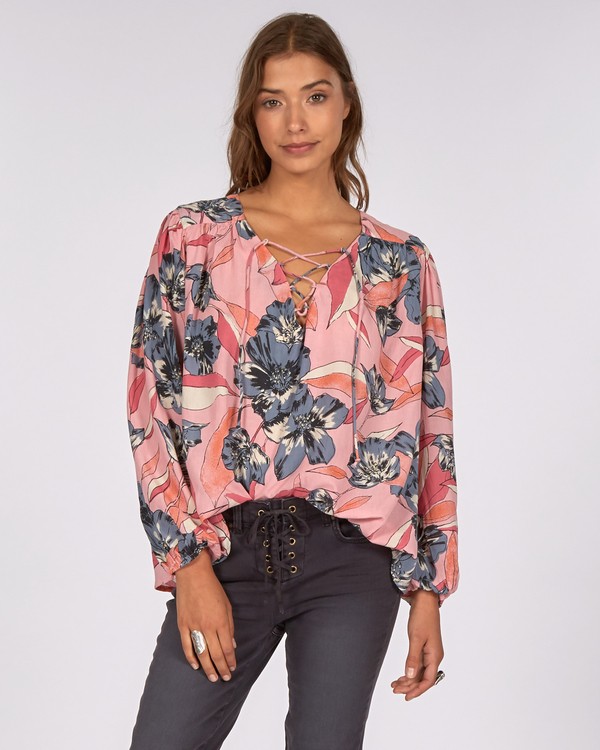 0 Never Wake Up Viscose Top  H3TP04BIP8 Billabong