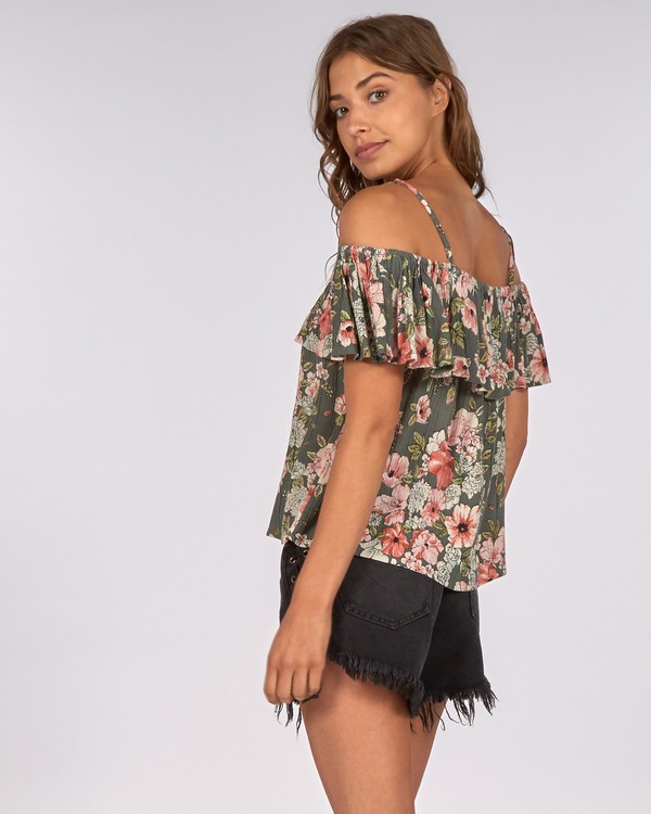 3 Summer Sunsets Viscose Top  H3TP12BIP8 Billabong
