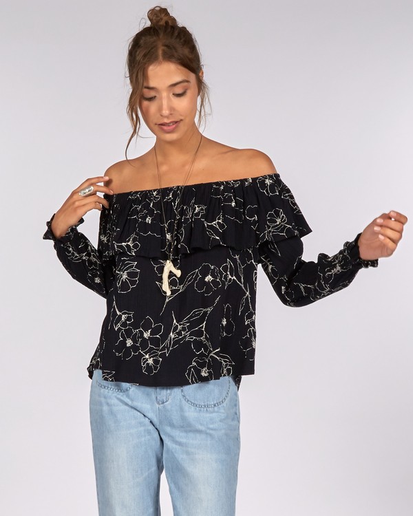 0 Swaying Palms Viscose Top  H3TP15BIP8 Billabong