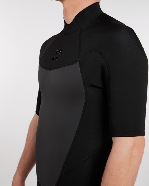 2 2/2 Absolute Comp Flatlock Back Zip Springsuit Black H42M09BIP8 Billabong