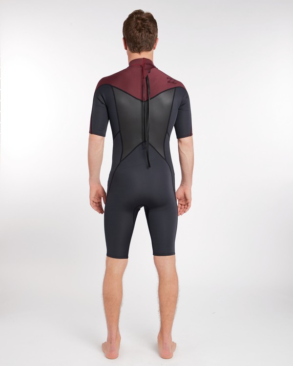 1 2/2 Absolute Comp Flatlock Back Zip Springsuit  H42M09BIP8 Billabong