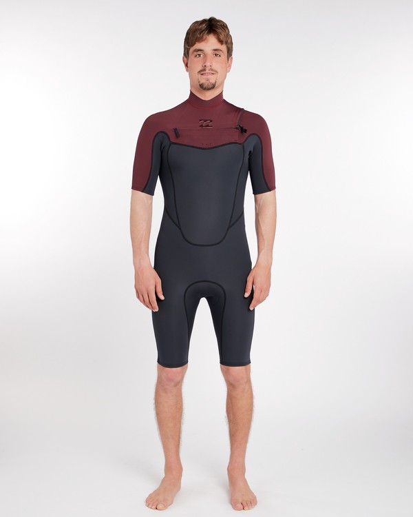 0 2/2 Absolute Comp Flatlock Chest Zip Springsuit  H42M11BIP8 Billabong