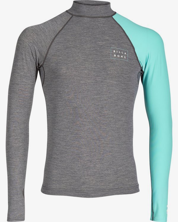 0 Contrast Long Sleeve Rash Vest  H4MY06BIP8 Billabong