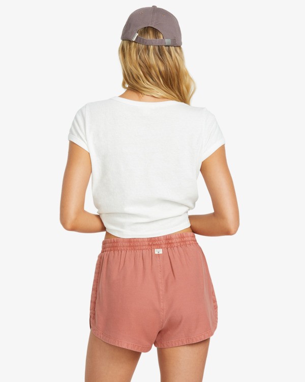 2 Road Trippin - Bermuda elasticizzati da Donna Green J202EROA Billabong