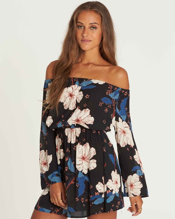 Billabong off shoulder dress best sale