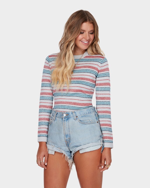 0 The Heritage Lurex Sweater  J3JP70BIMU Billabong