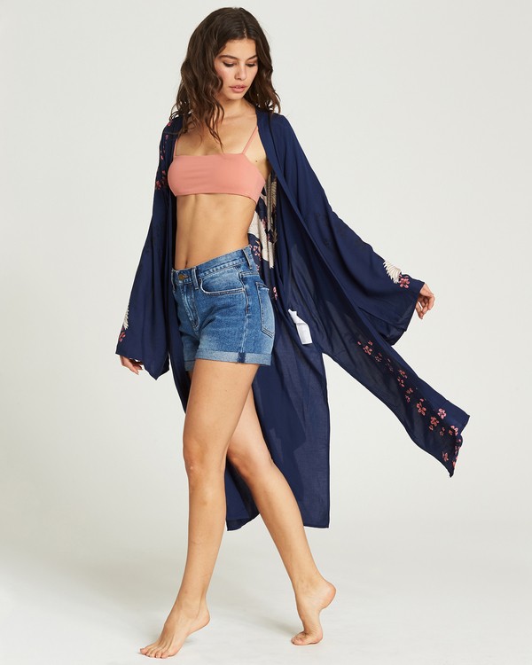 3 Cranes Song Viscose Kimono  J3TP07BIS8 Billabong