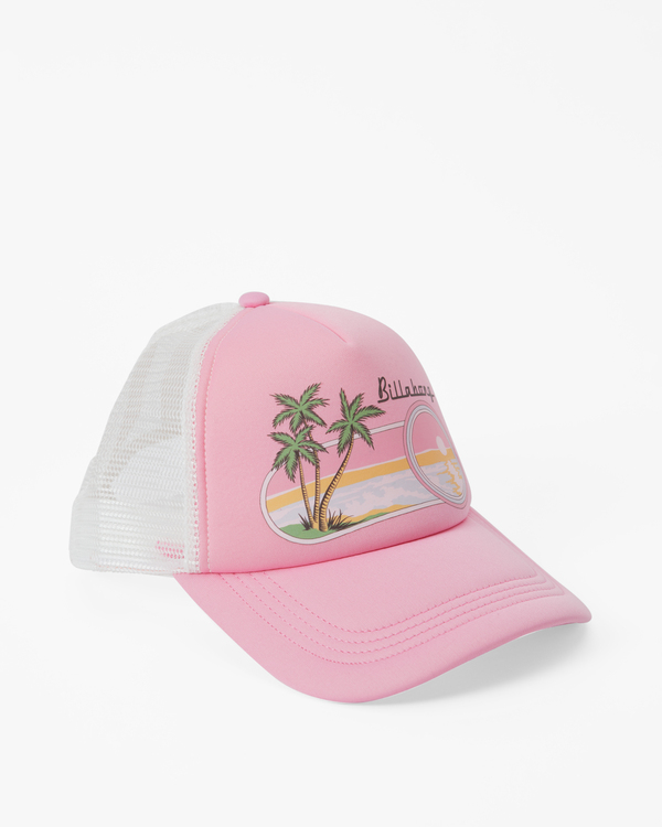 2 Across Waves - Trucker Cap voor Dames Pink JAHWQBAC Billabong