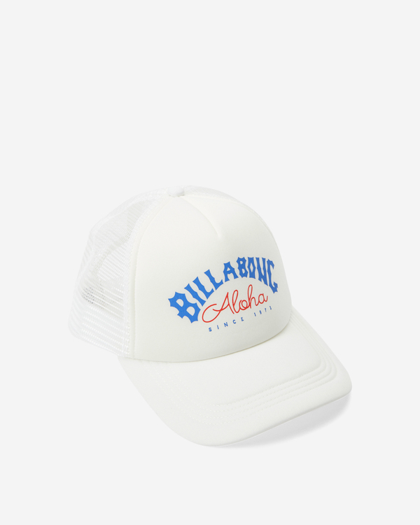 4 Across Waves - Casquette trucker pour Femme Blanc JAHWQBAC Billabong